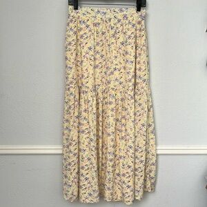 GB Medium Pastel Floral Maxi Skirt